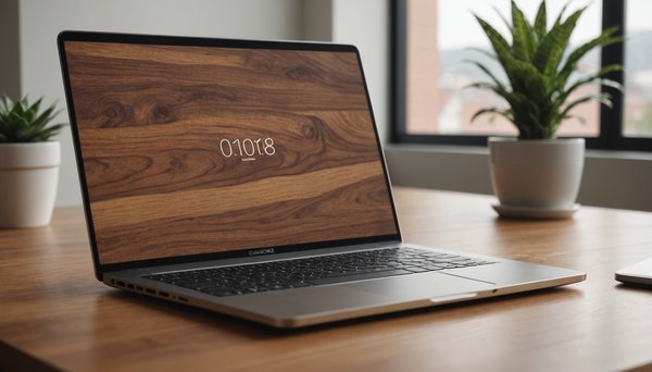 Un skin bois pour macbook personnalise et éco responsable